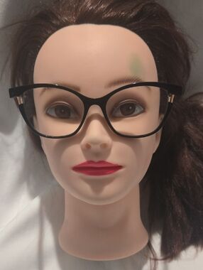 Classic Black Cat-Eye Women's Optical Glasses